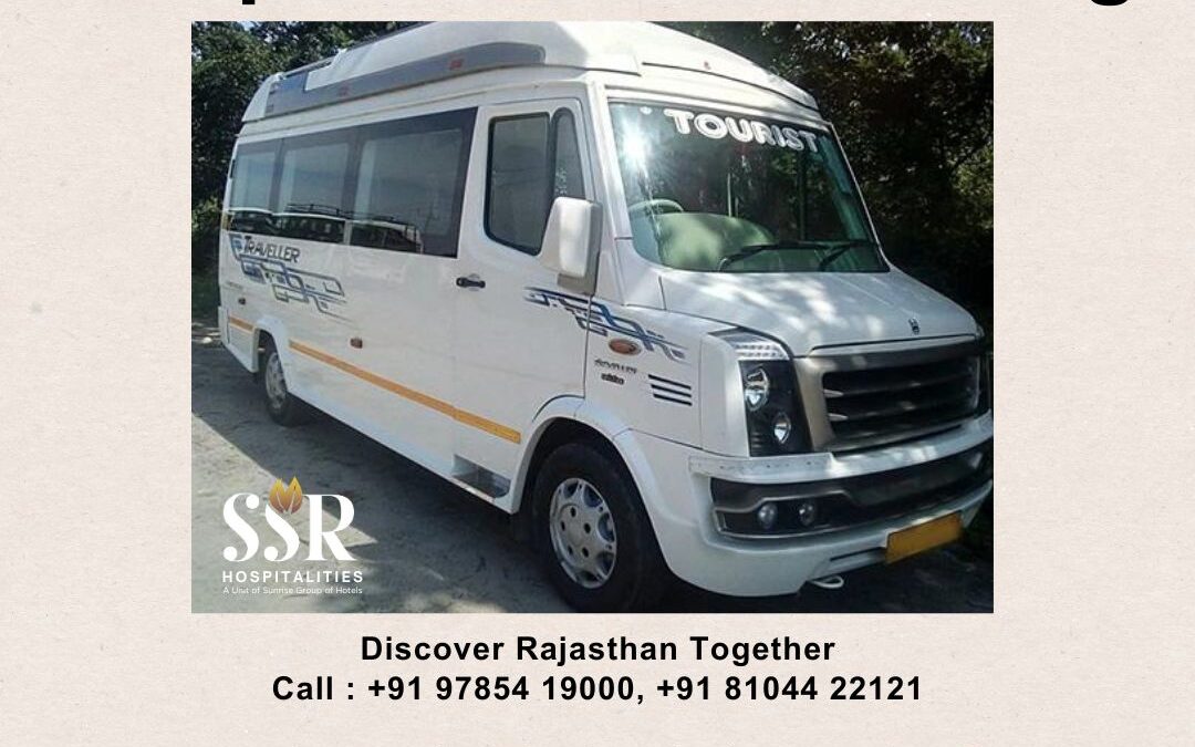 12 Seater Tempo Traveller Hire in Jaipur