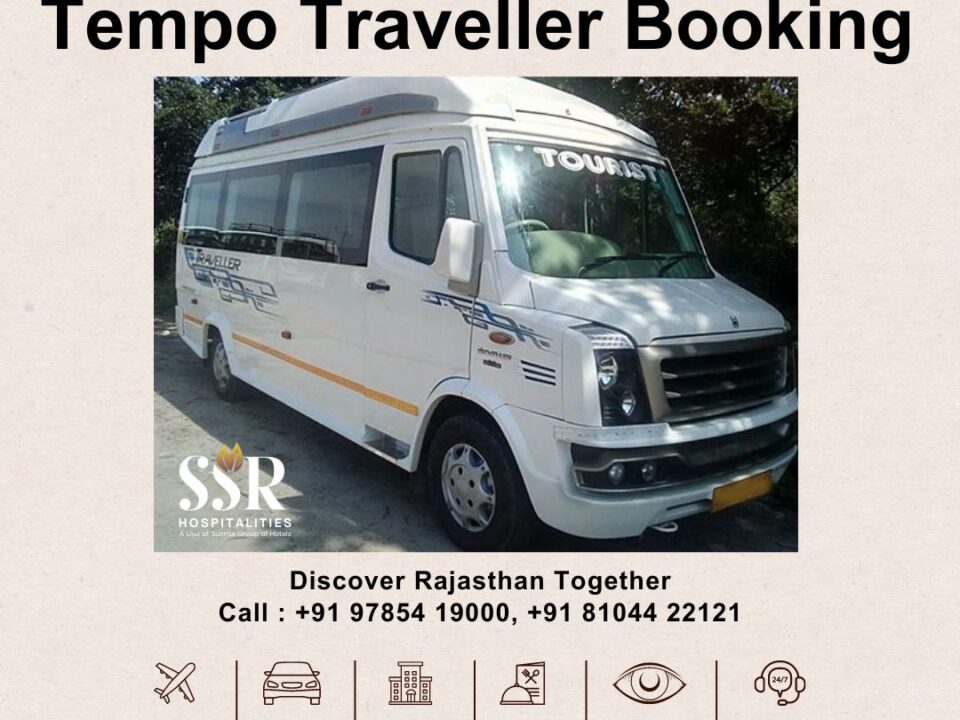 12 Seater Tempo Traveller Hire in Jaipur